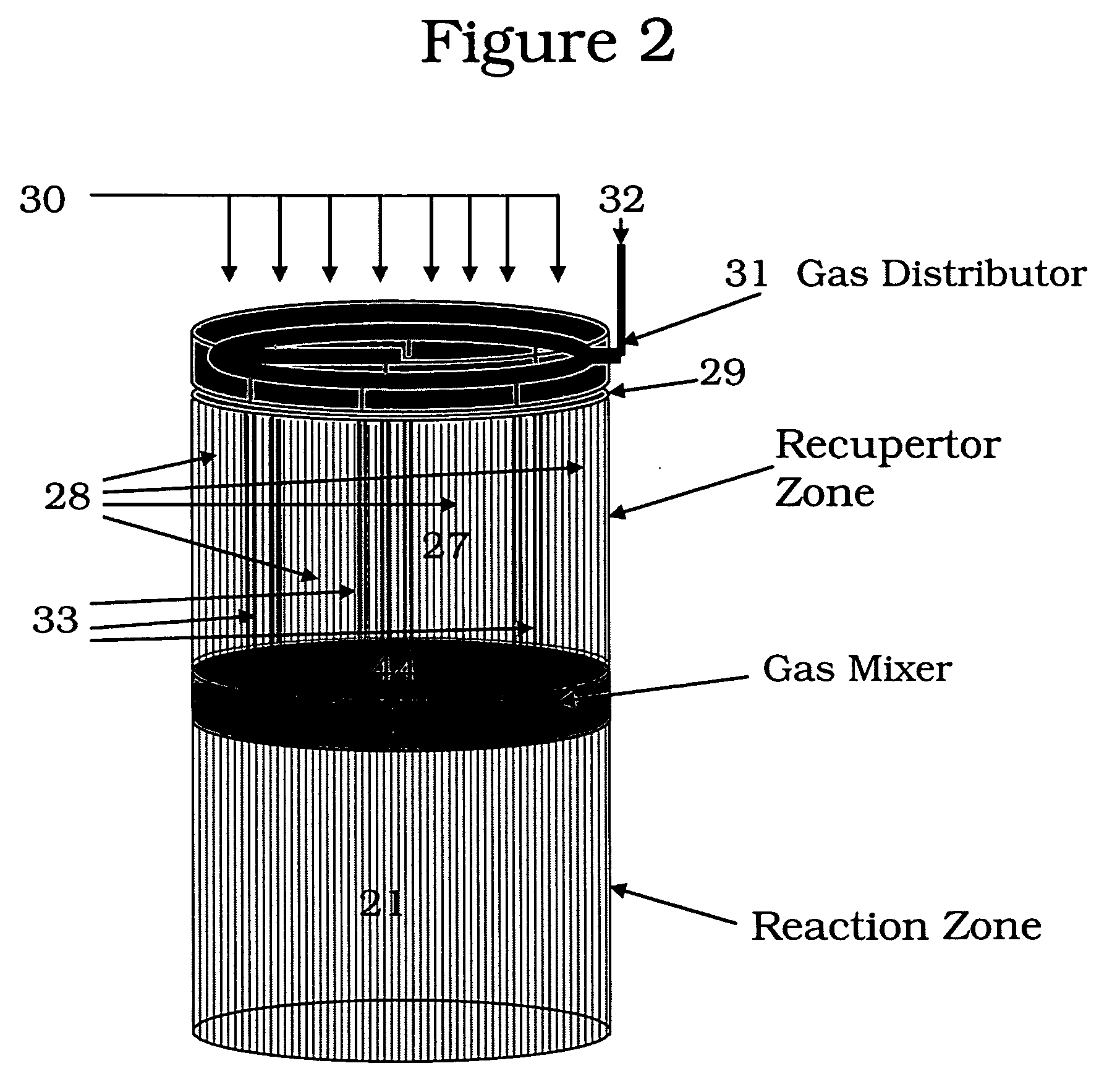 Controlled combustion for regenerative reactors