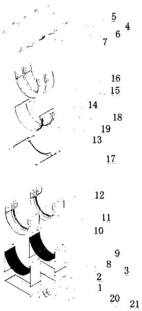 Posture adjustment type pregnancy abdominal ultrasound detection device