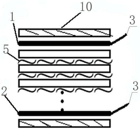 Double-high-voltage inorganic super capacitor