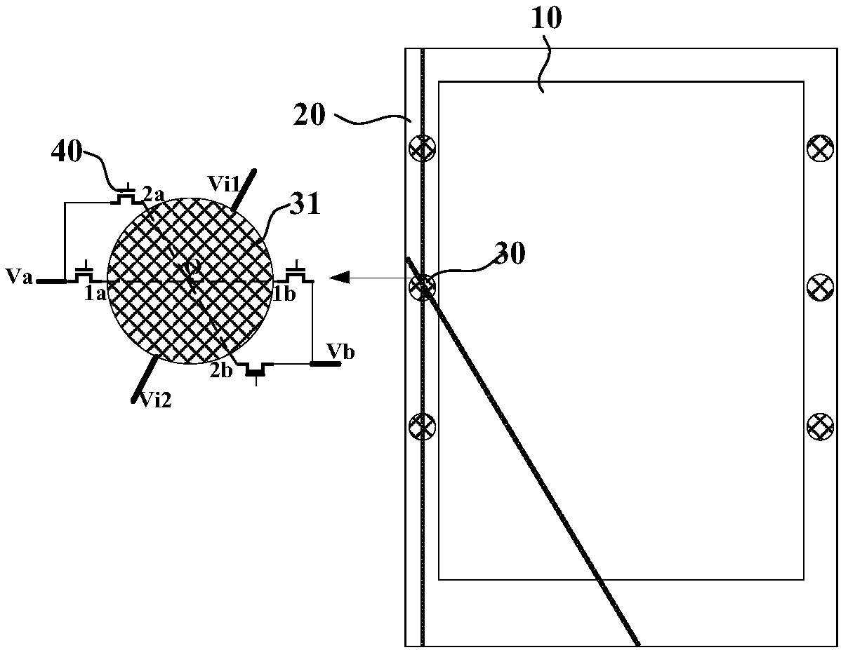 Display panel, display panel pressure detection method and display device