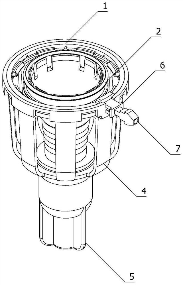 Elastic thread ligation foreskin cover assembly