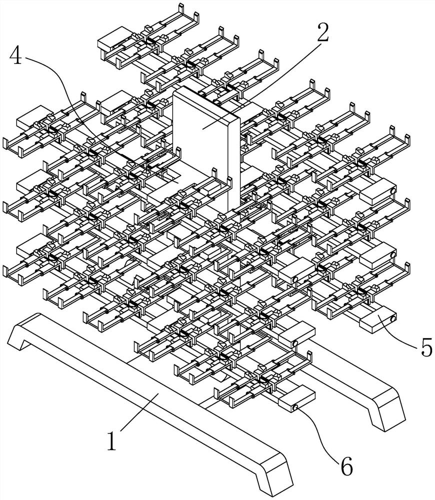 Hanging support type air drying equipment for processing planted trichosanthes kirilowii maxim