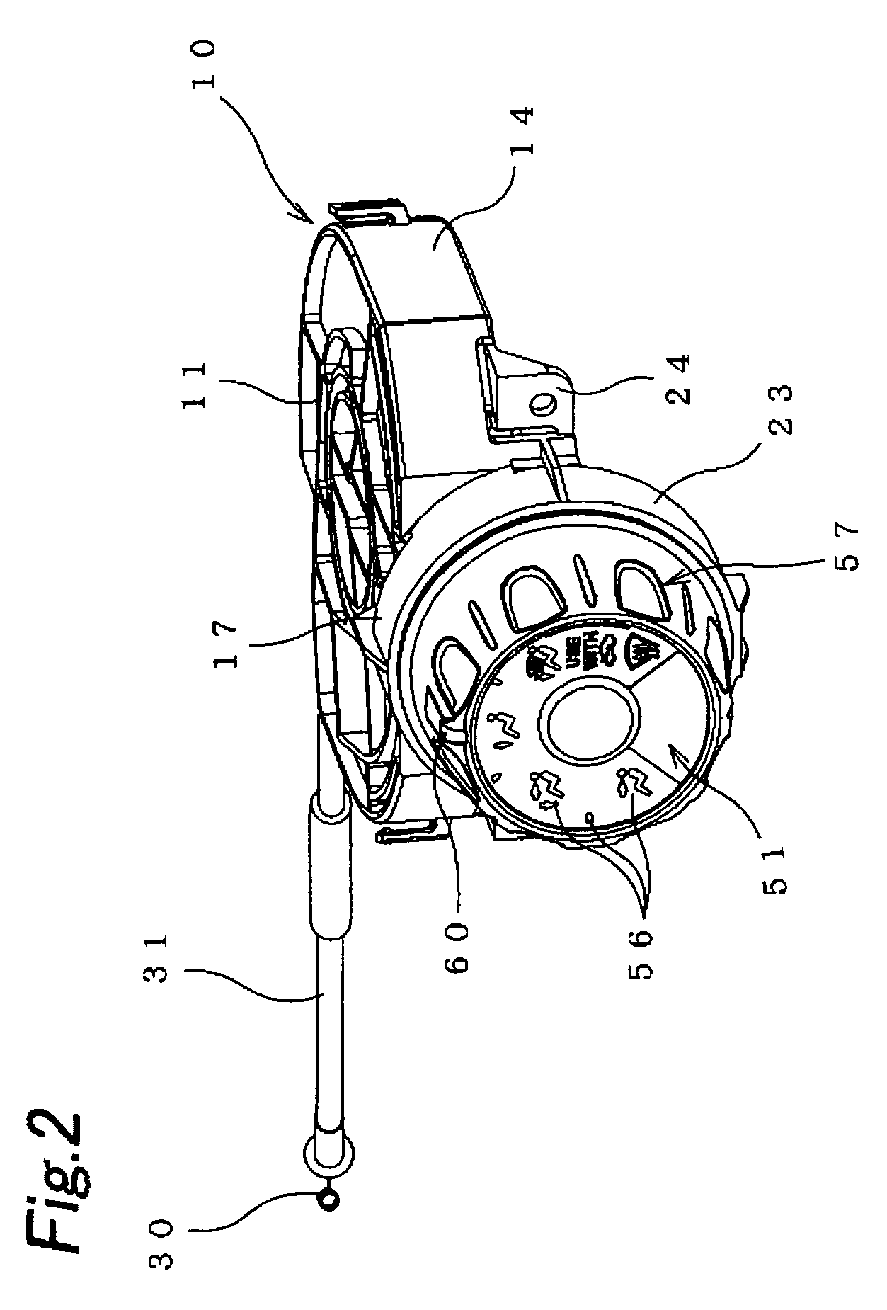 Vehicular air conditioning control operating apparatus