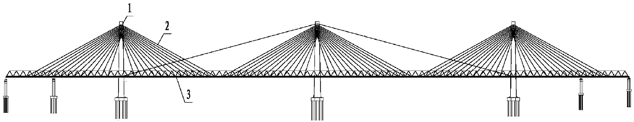 Cable-adjusting method for cable-supported bridge on basis of cable-length influence matrix