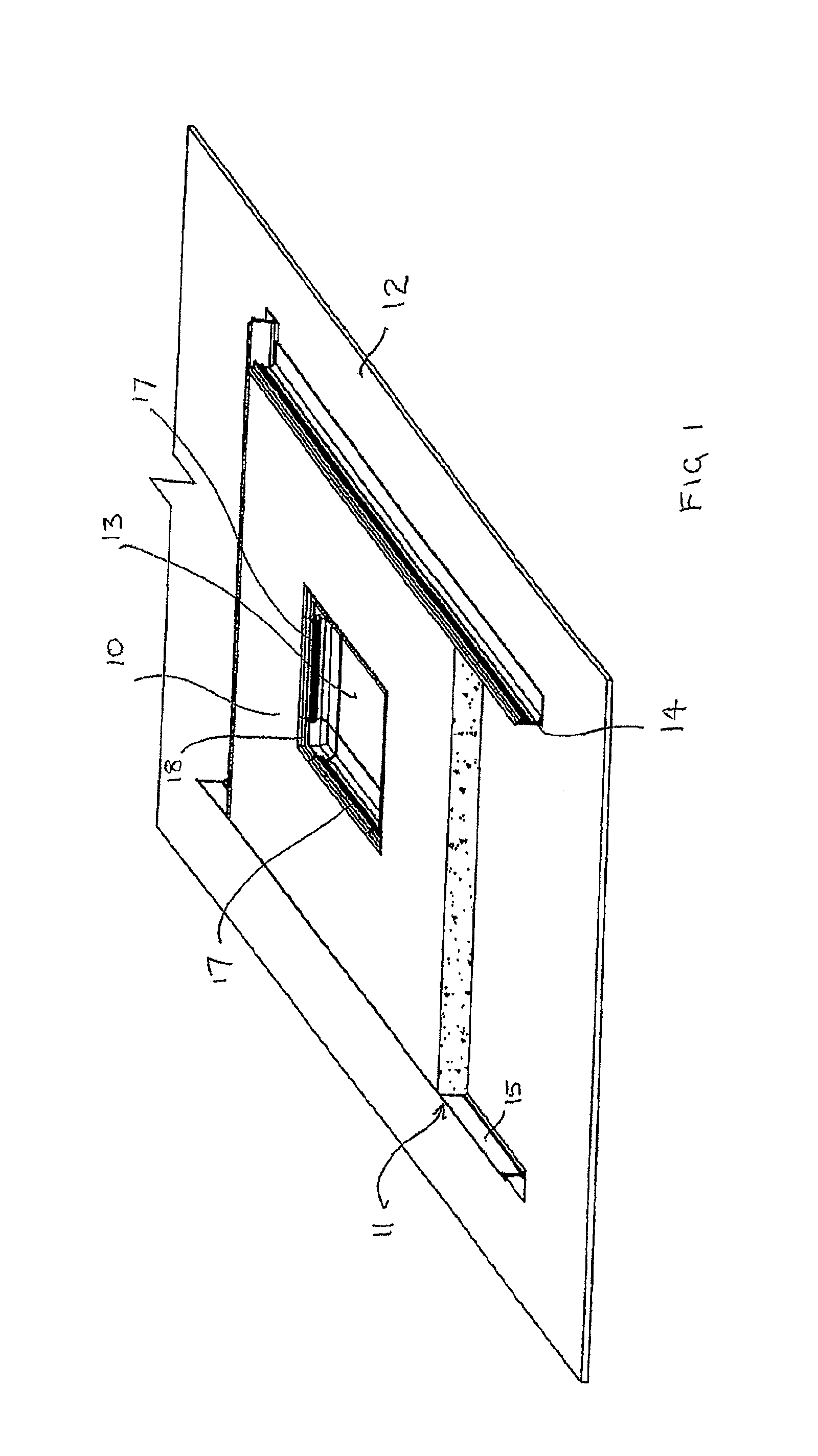 False formwork for moulding concrete panels