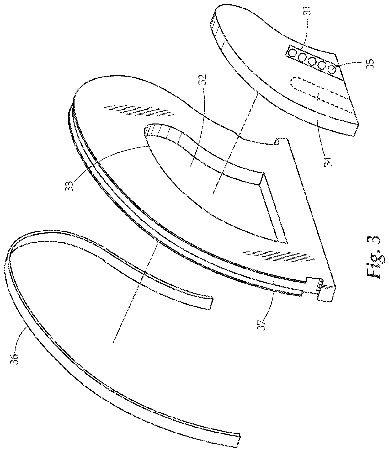 Electronically powered illuminating fin system for watersports involving boards