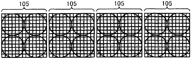 Positron emission tomography detector module, radiation detector, positron emission tomography scanner system, method of processing signals, and method of manufacturing radiation detector module