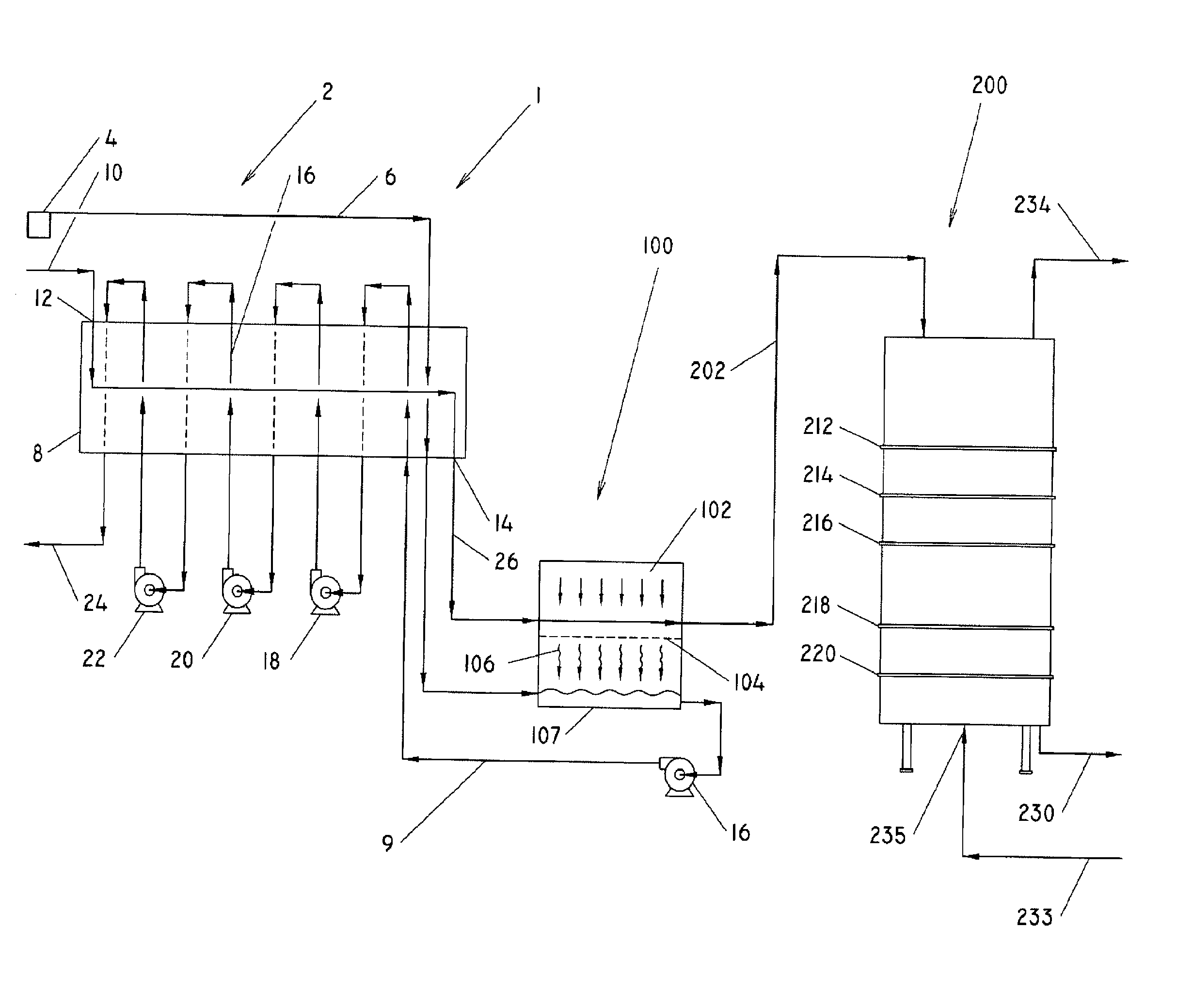 Mechanical Partial Desolventizing System and Process