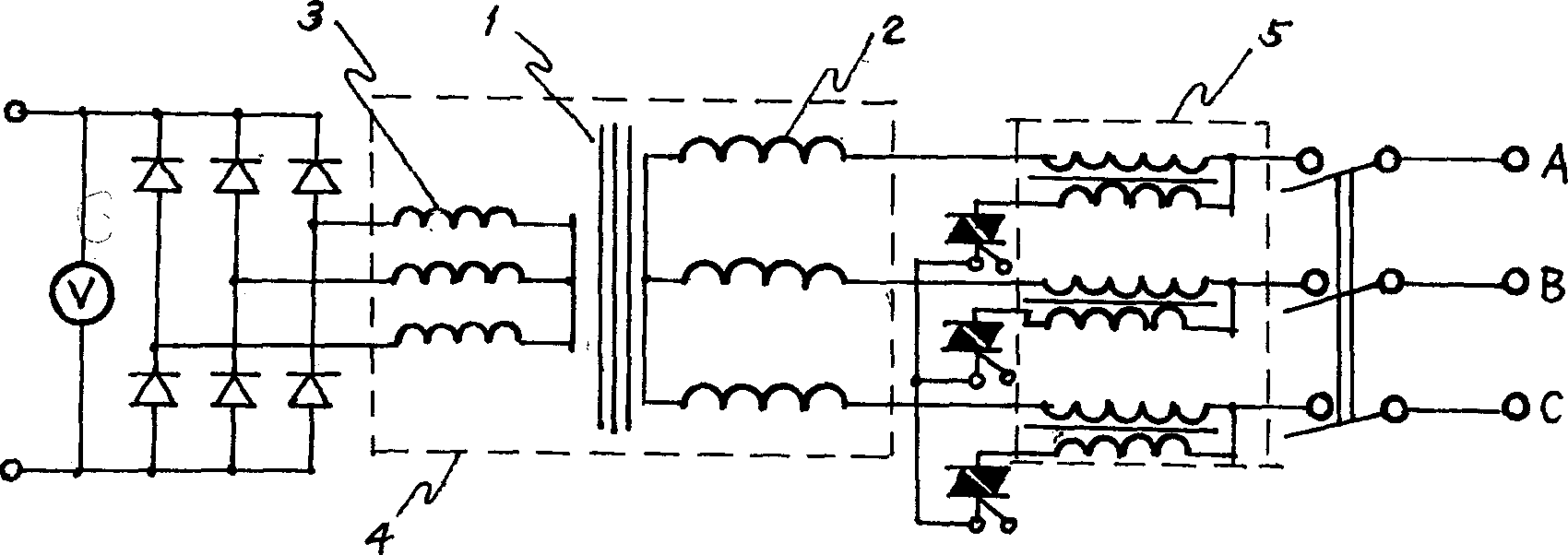 Power supply system for arc welding