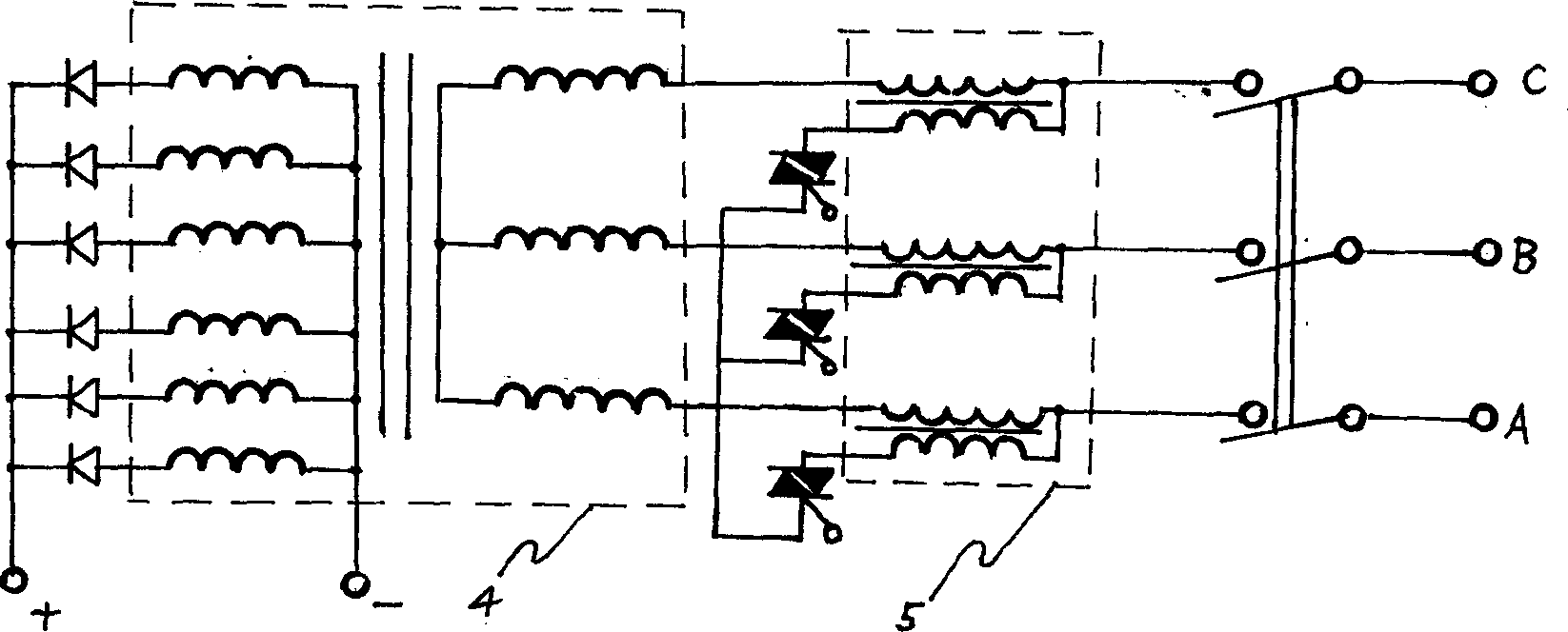 Power supply system for arc welding