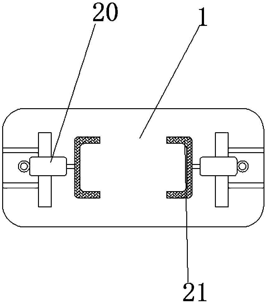 Reversible fixing device used for repairing electronic products