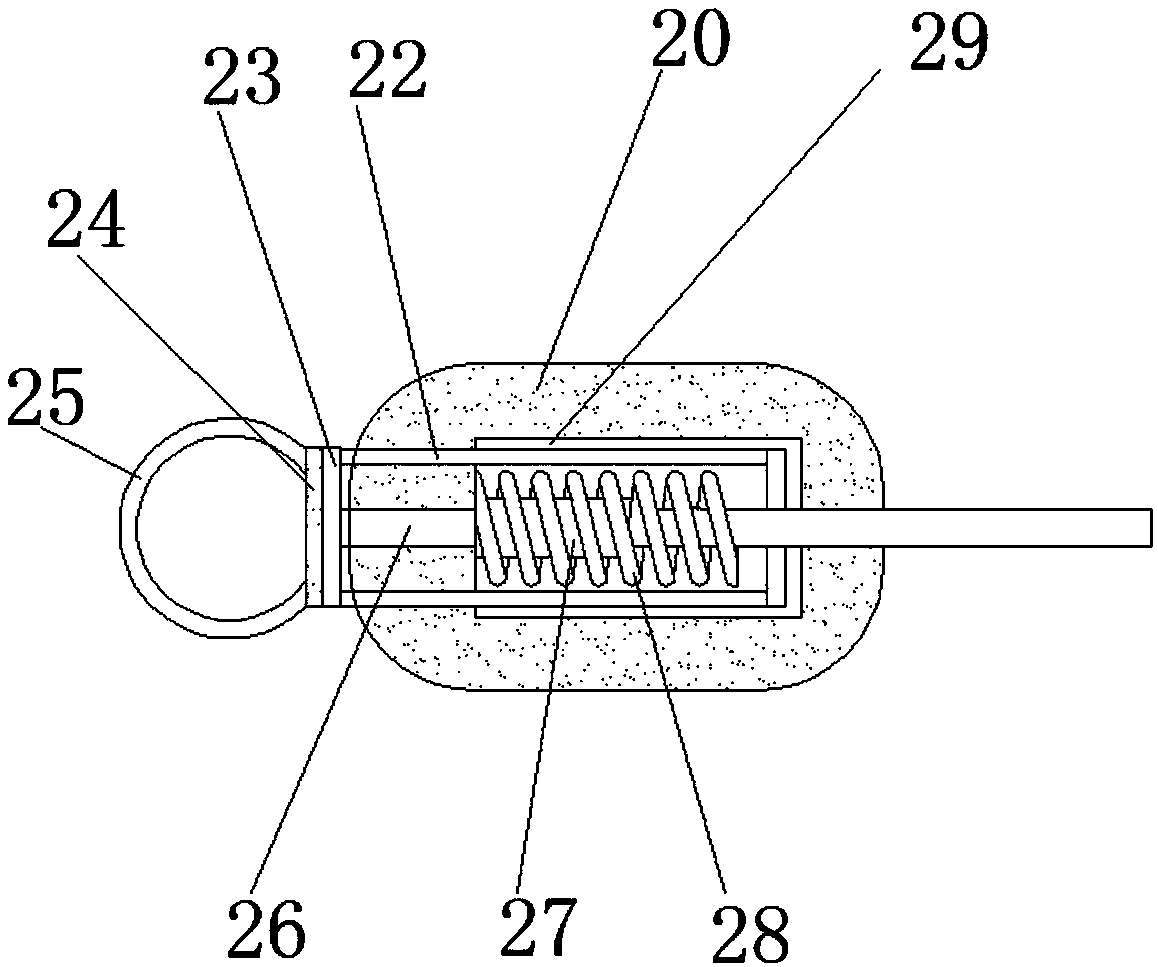Reversible fixing device used for repairing electronic products