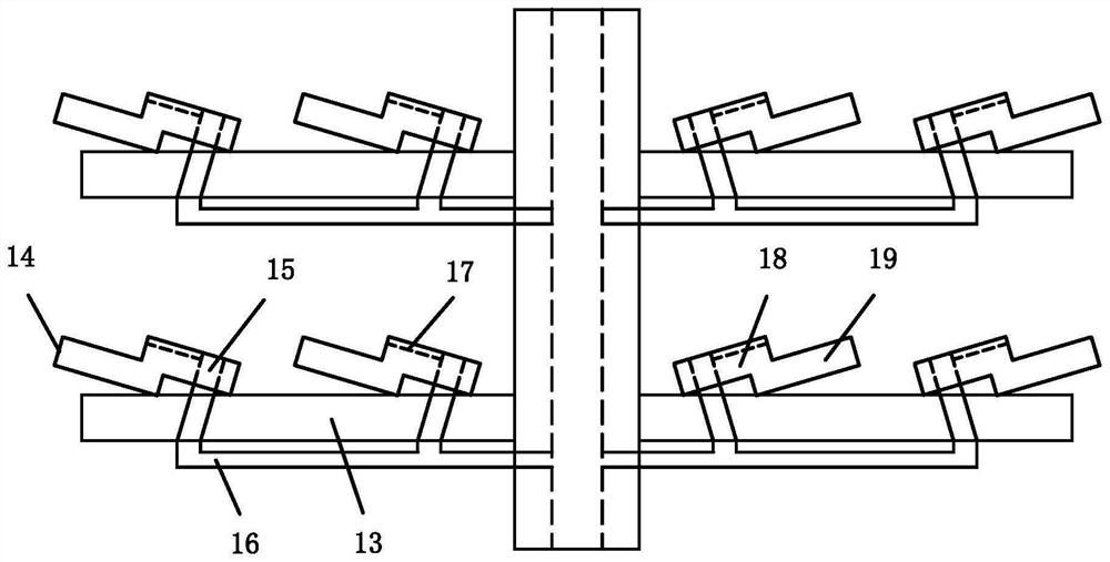 Blast furnace distributing device