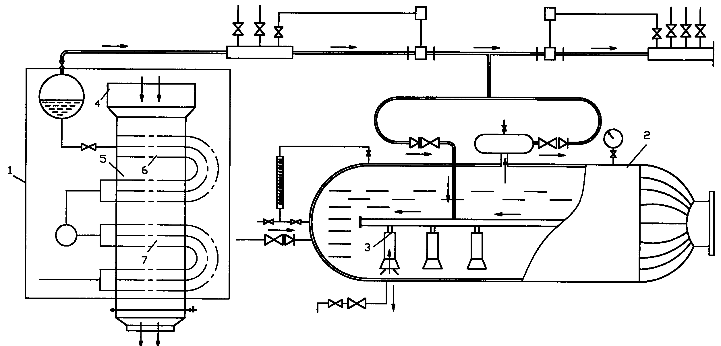 Heat energy recovery system of slag of magnesium reducing furnace