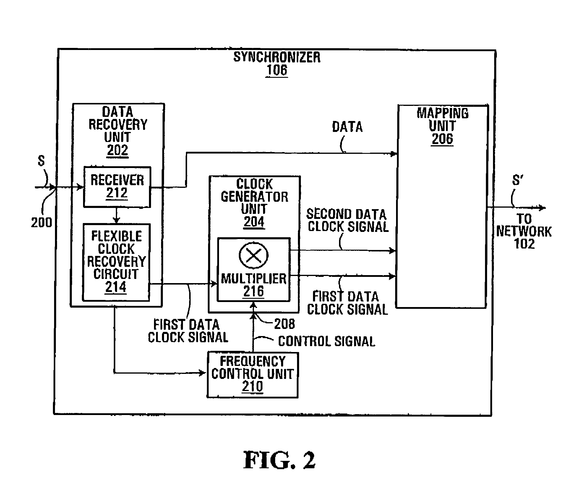 Method and apparatus for transmitting arbitrary electrical signals over a data network