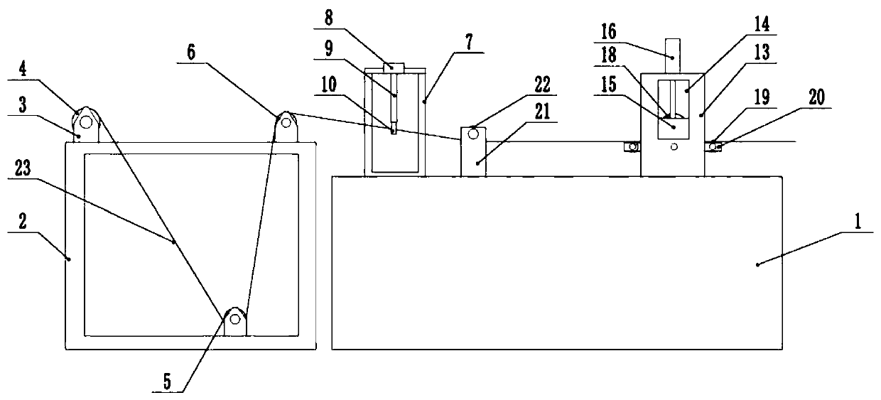 Edge cutting device for film layering