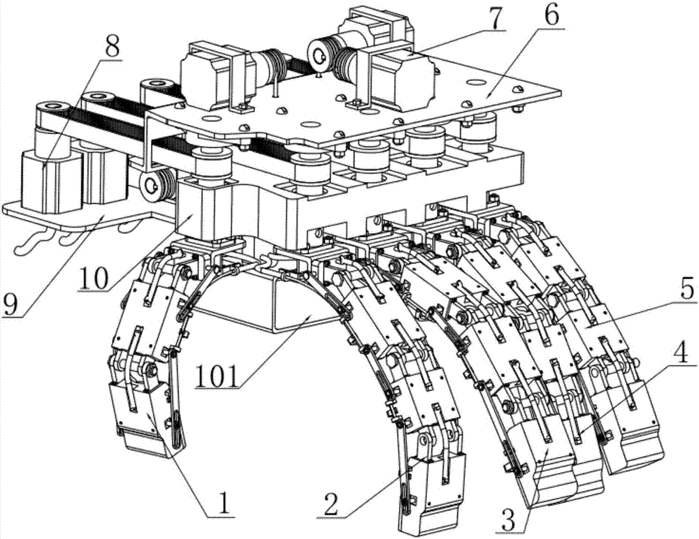 Under-actuation exoskeleton recovery mechanical hand