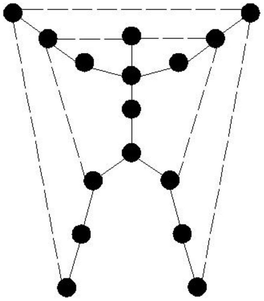 Pedestrian re-identification method based on spatial and temporal features