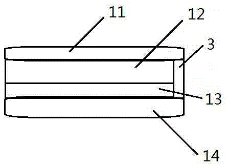 Bandage applied to external drug application