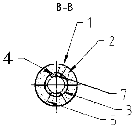 Intelligent prefabricated directly buried cross-linked polyethylene insulation pipe fitting elbow alarm line fixing method