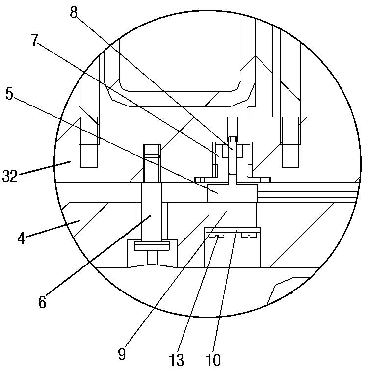 A clamping force test tool for isolating switch