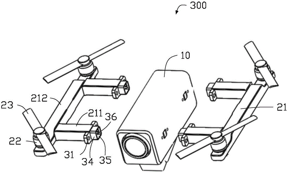 Quick-detachable structure, multi-rotor unmanned aerial vehicle, assembly, and rotor assembly