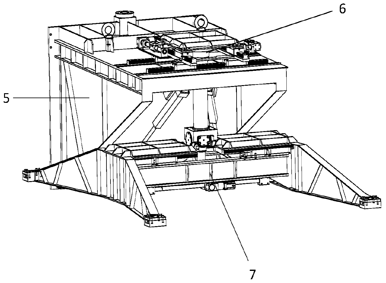 A Vertical Attitude Adjustment System Applicable to Large Assembly