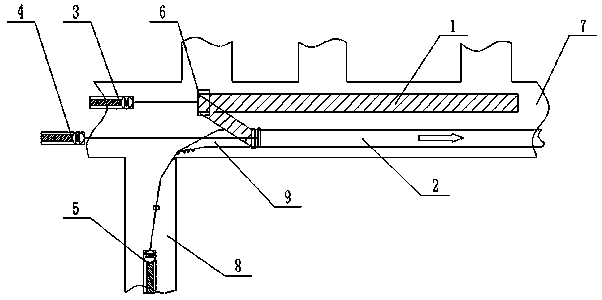 Tape replacing method for under-well main roadway tape conveyor