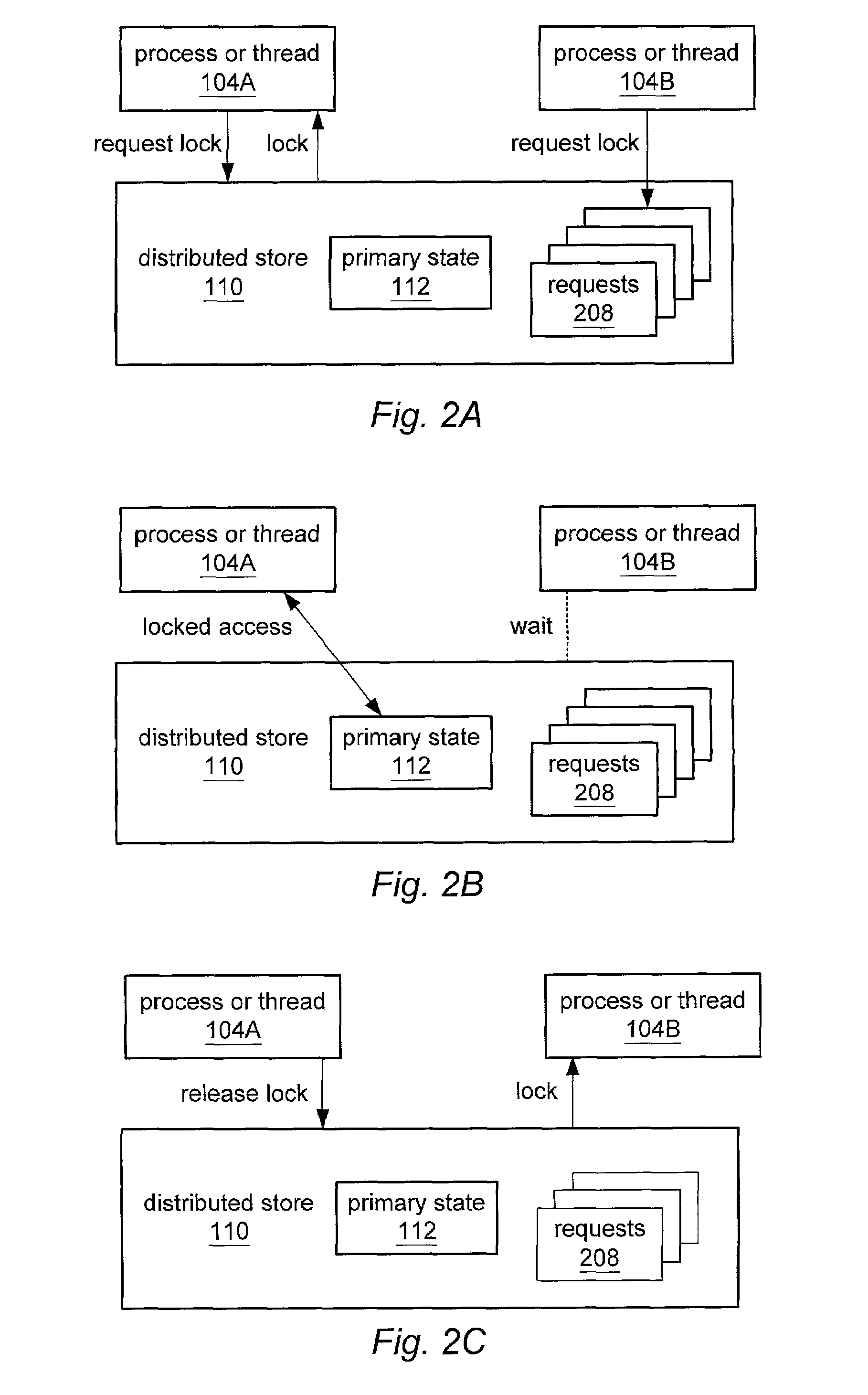 System and method for state saves in a distributed data system