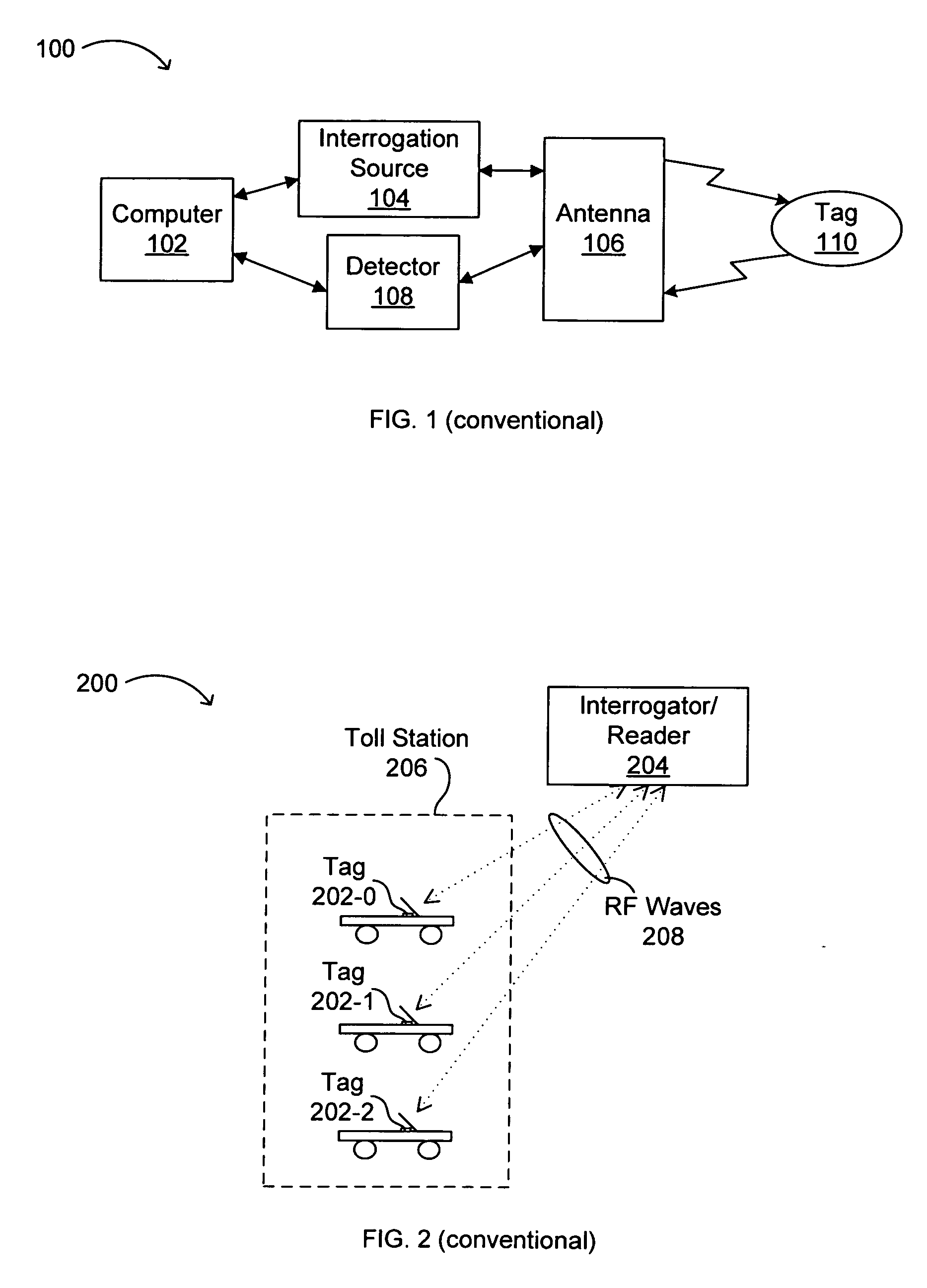 Printed radio frequency identification (RFID) tag using tags-talk-first (TTF) protocol