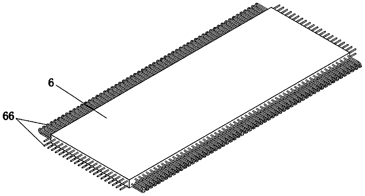 Large-span suspension bridge GFRP rib prefabricated slab composite beam bridge deck system and construction method thereof