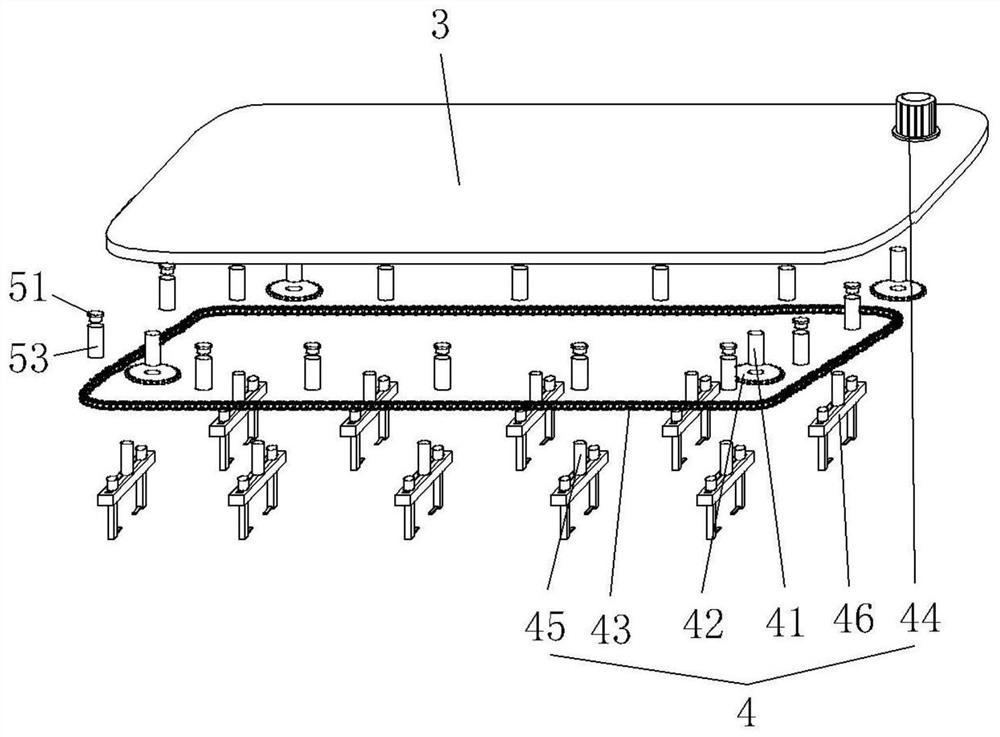 Hanging frame for spraying processing of aluminum alloy bridge