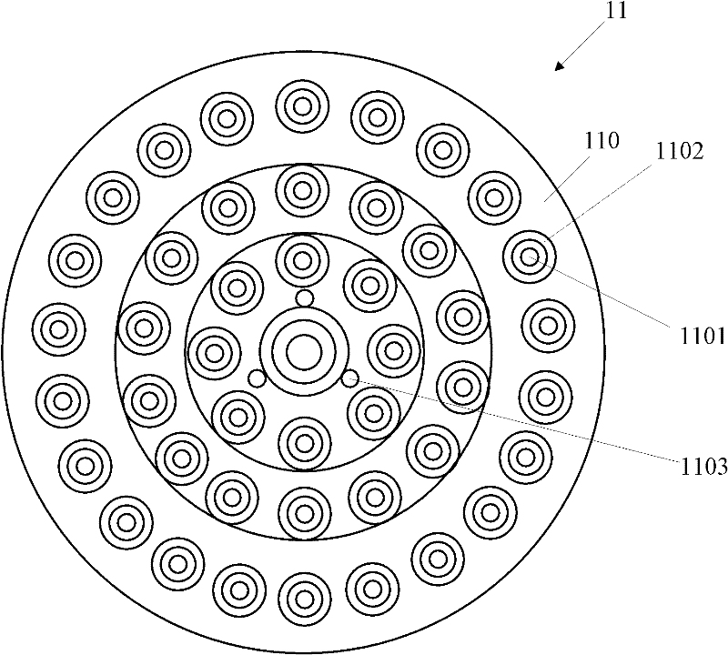 Hot disc and silicon chip heating system applying same