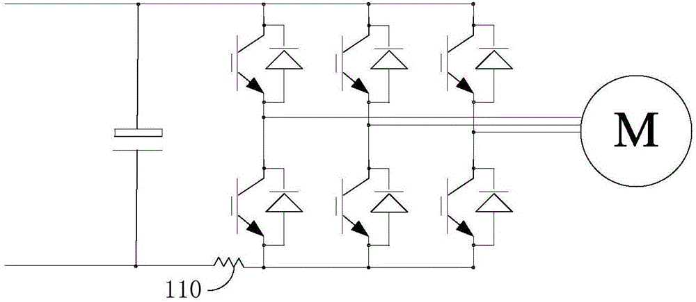 Single-resistor current sampling method and system