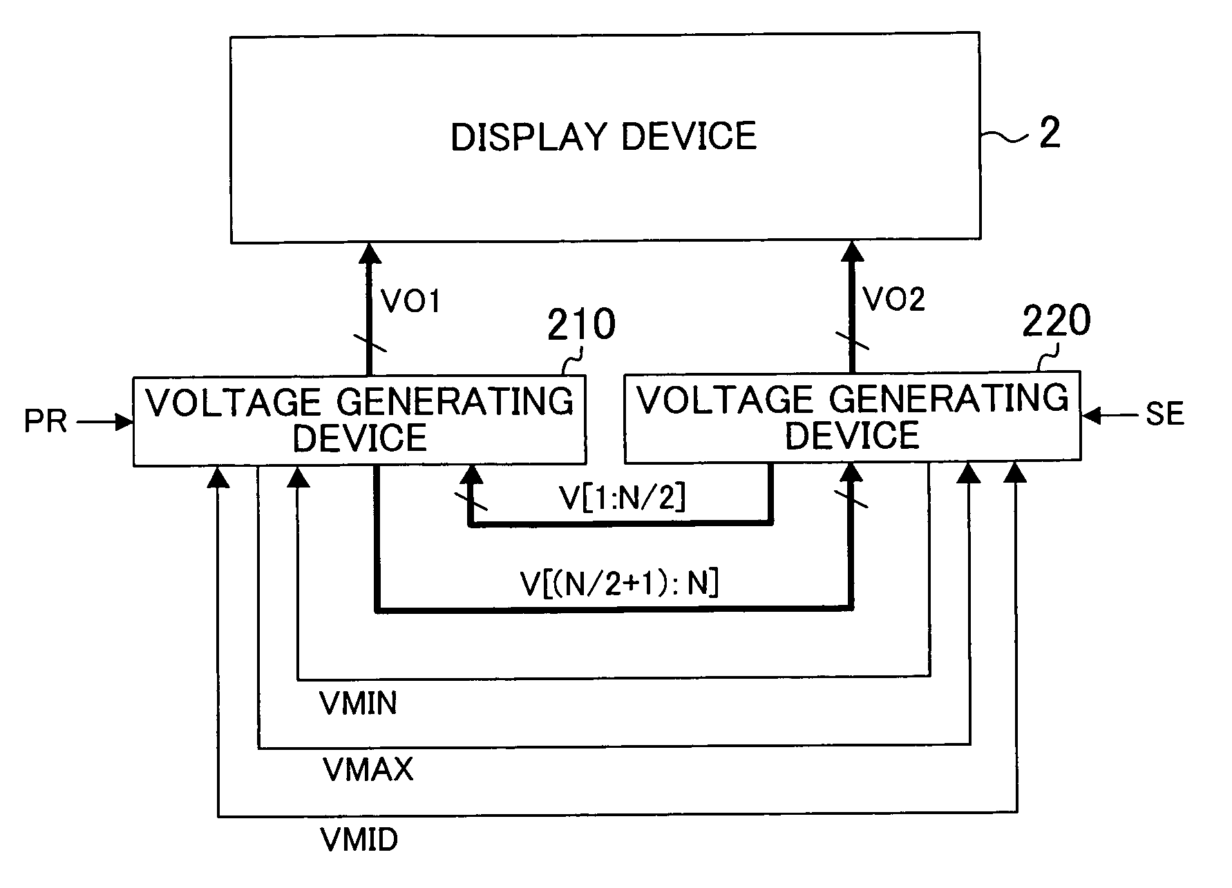 Voltage generating system