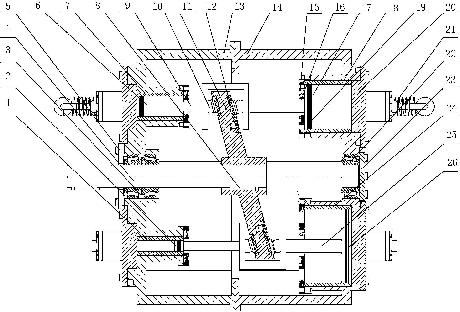 Ultrahigh-pressure air compressor