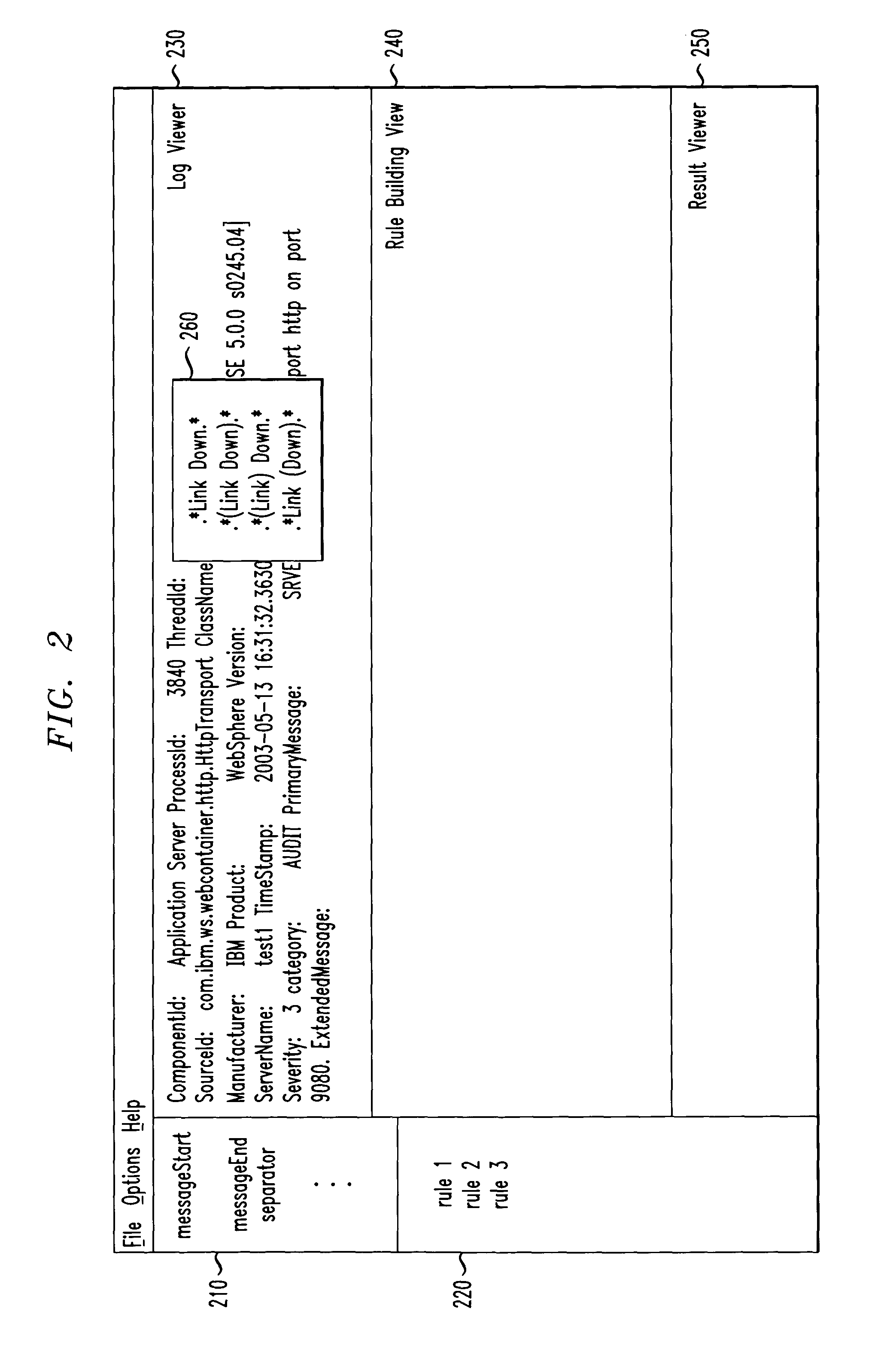 Methods and apparatus for creation of parsing rules