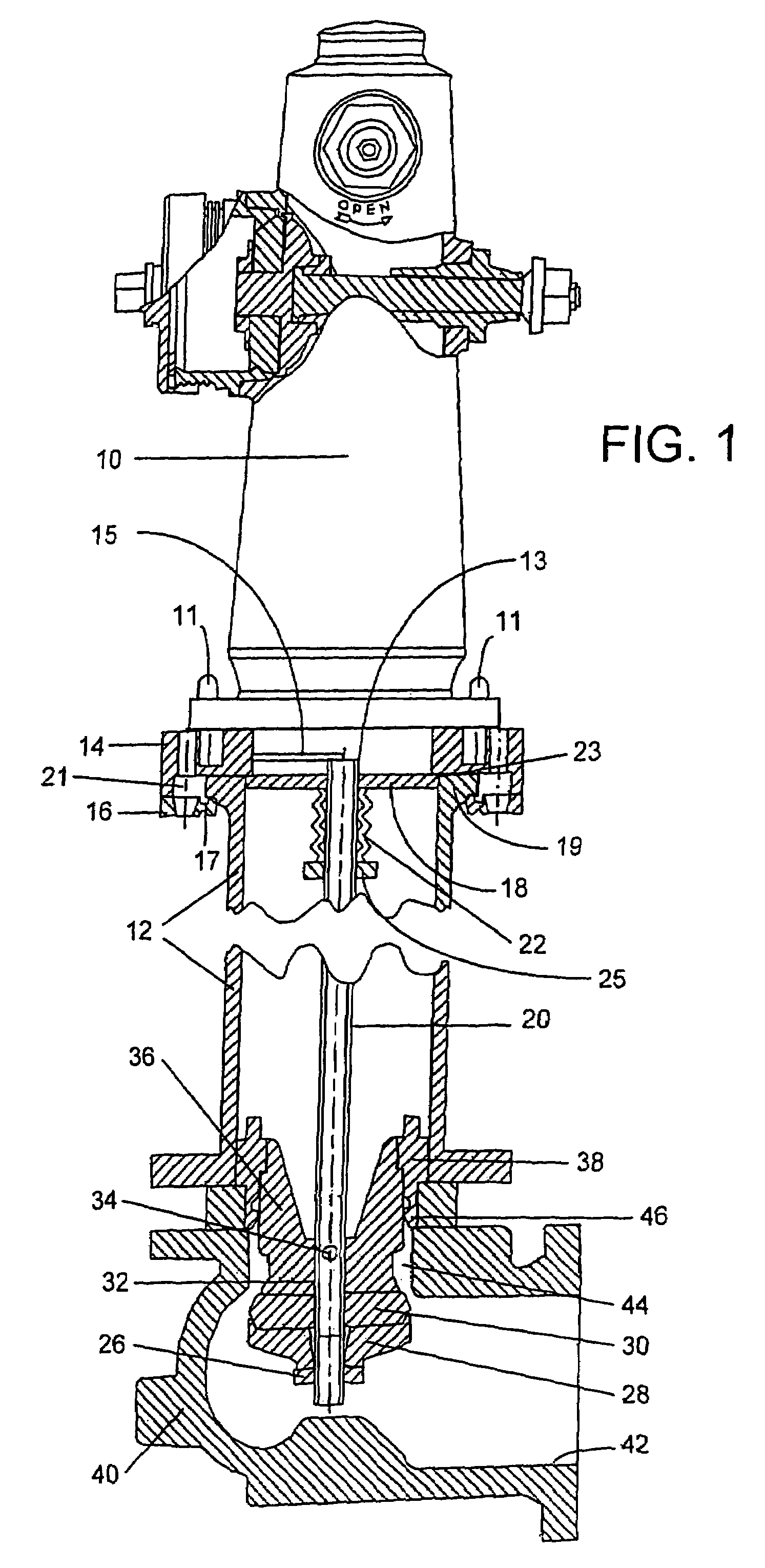 Wet barrel fire hydrant flow preventer