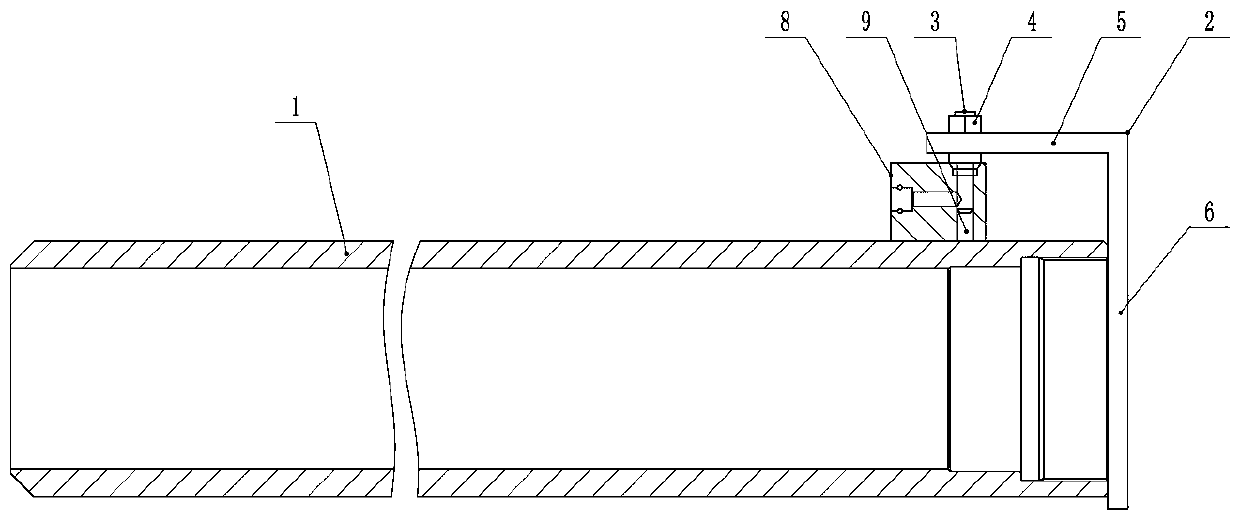 Machining method and machining tool for hydraulic cylinder barrel with joint seat