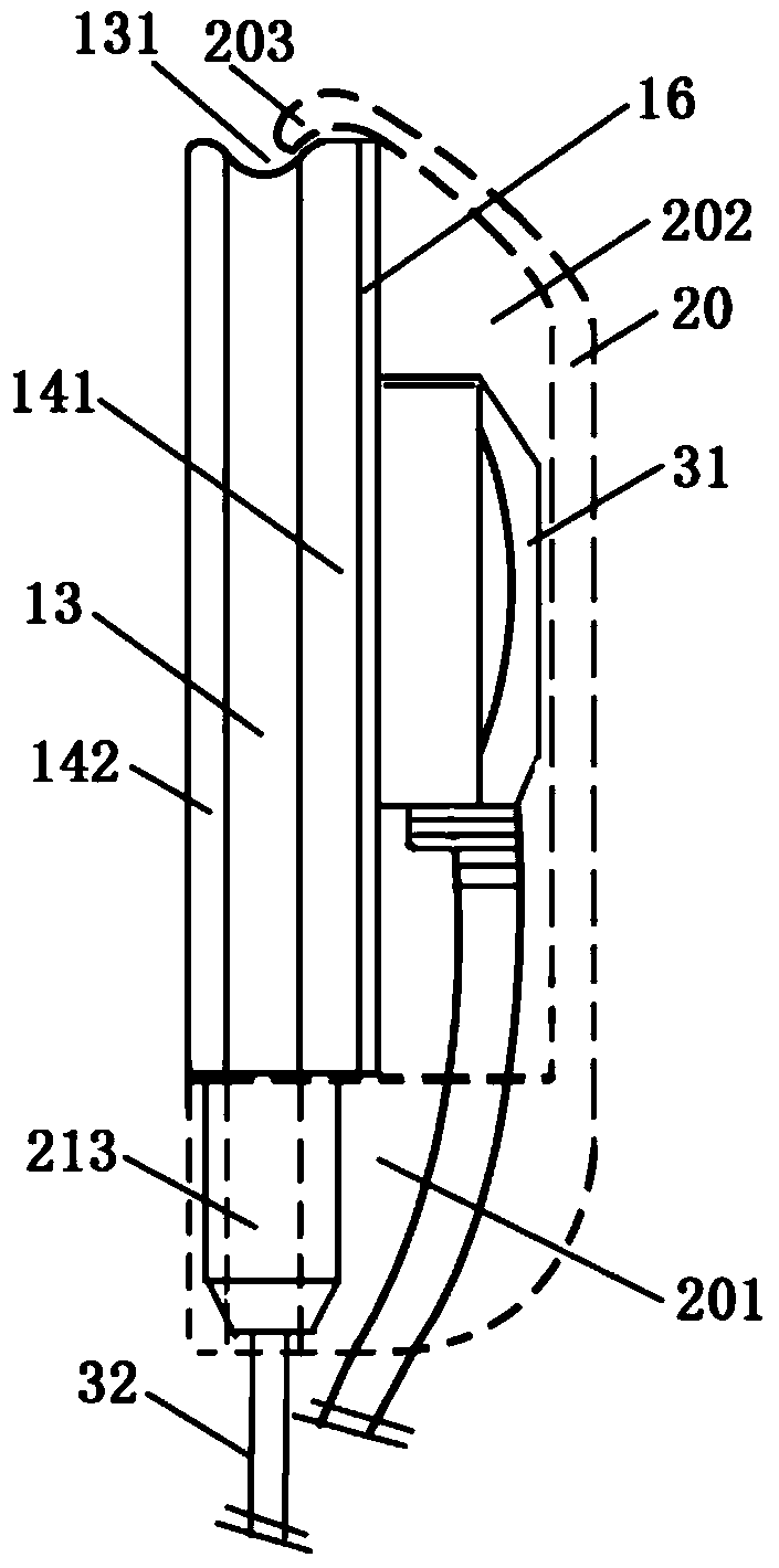 A wall socket panel structure