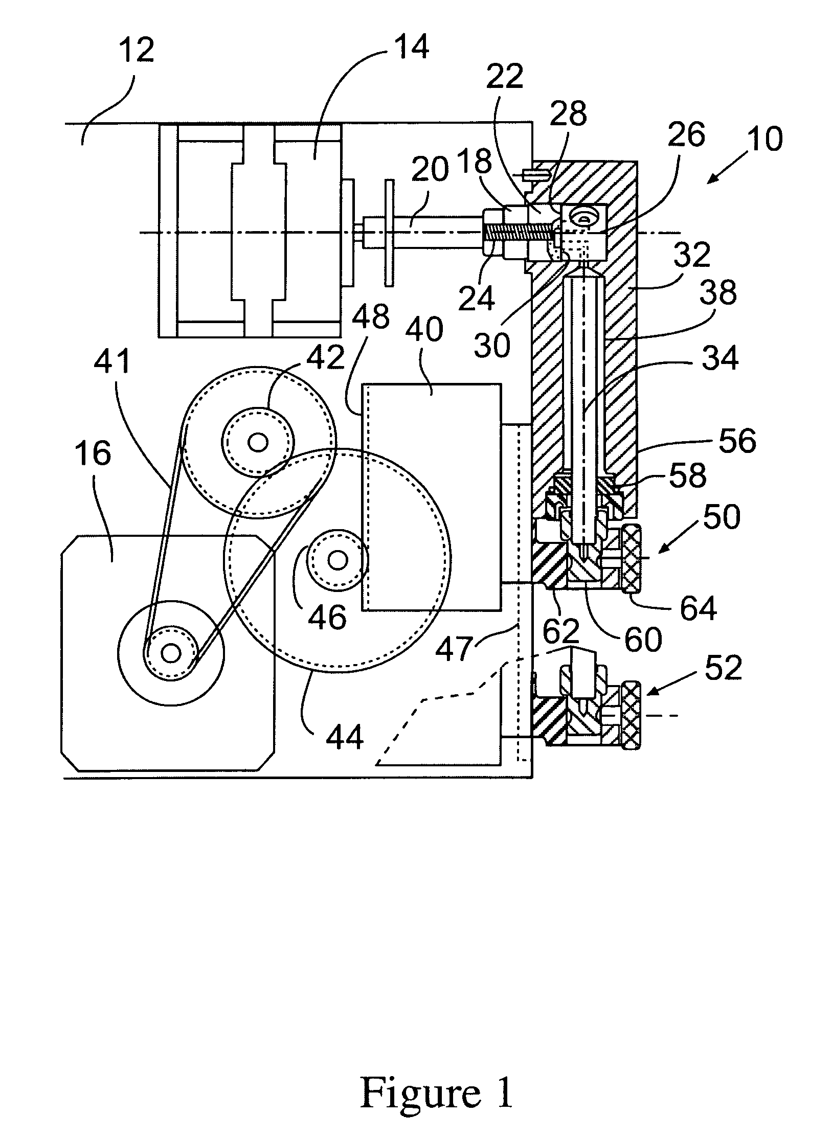 Integrated pump and ceramic valve