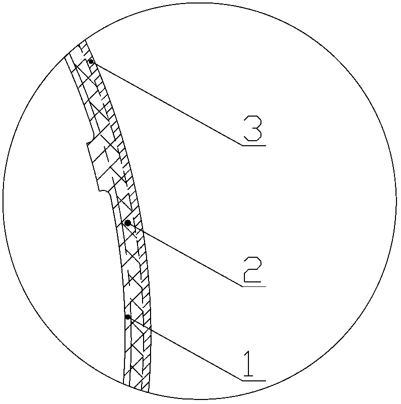 Machining method of complex casting with non-circular cross section