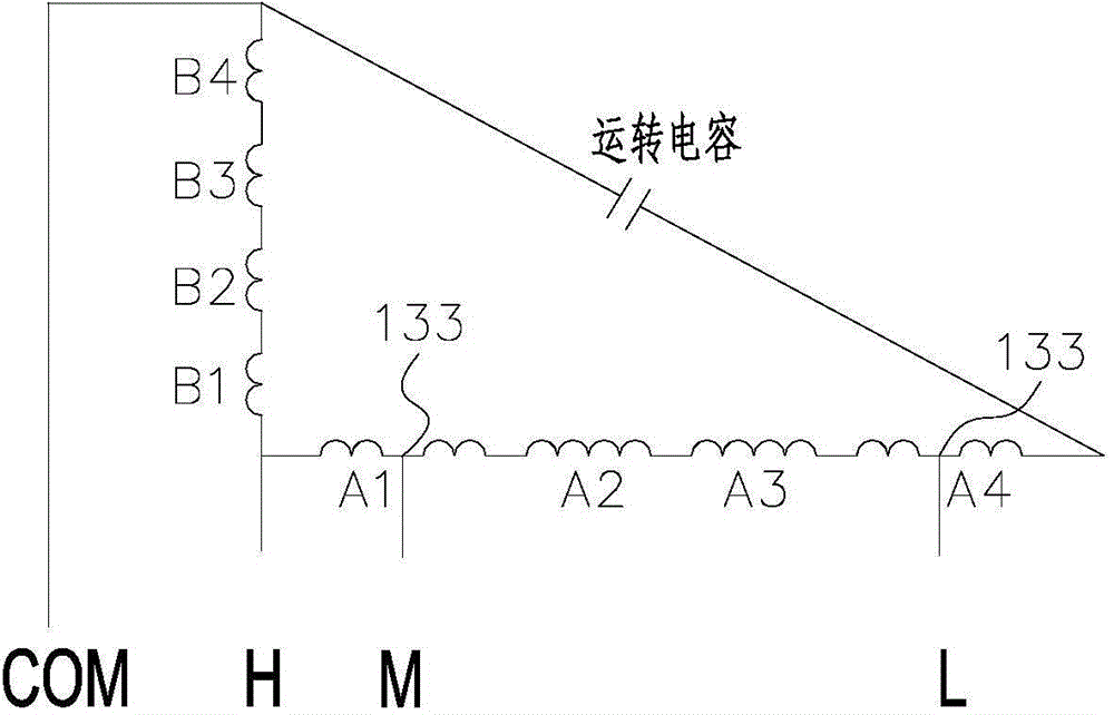 Blocking stator, manufacturing method thereof, and motor