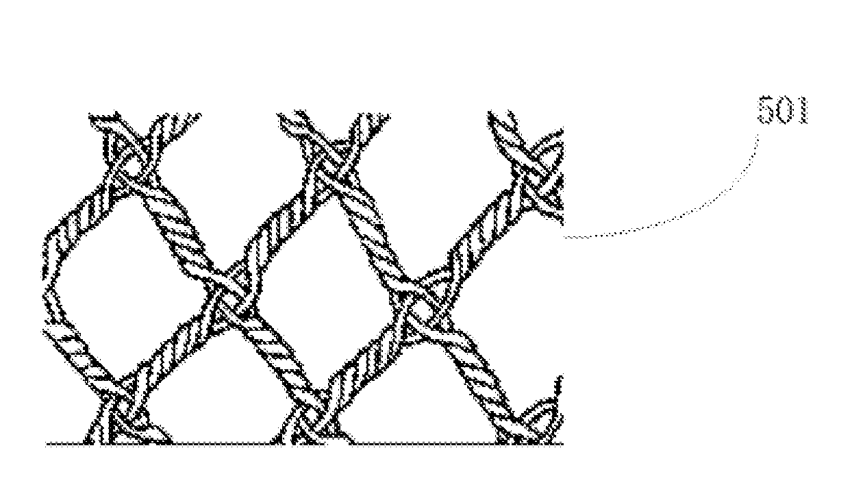 High-strength fabric and manufacturing method therefor