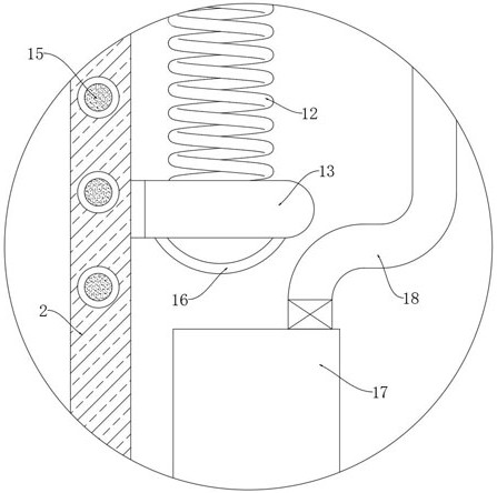 Temperature self-adjusting type water mixing valve for water heater