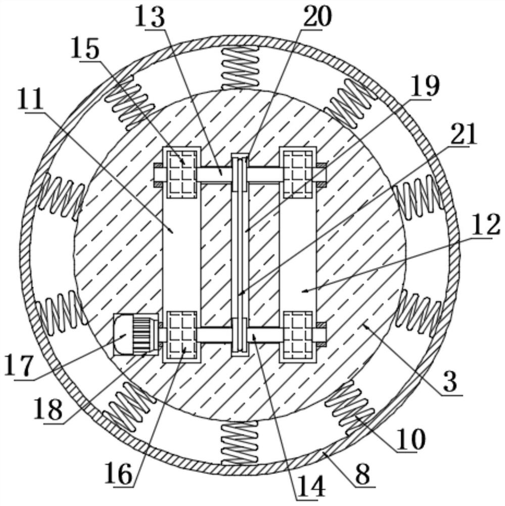 Protective device for large safety of coal mining and use method of protective device