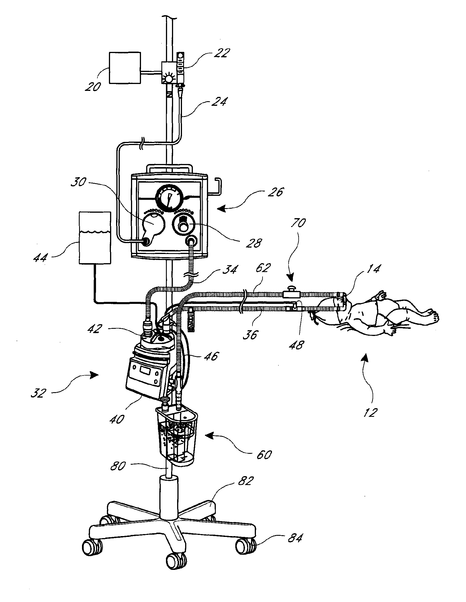 Combination cpap and resuscitation systems and methods