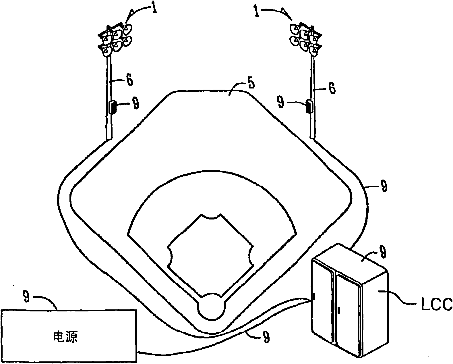 Method for sports lighting fixtures