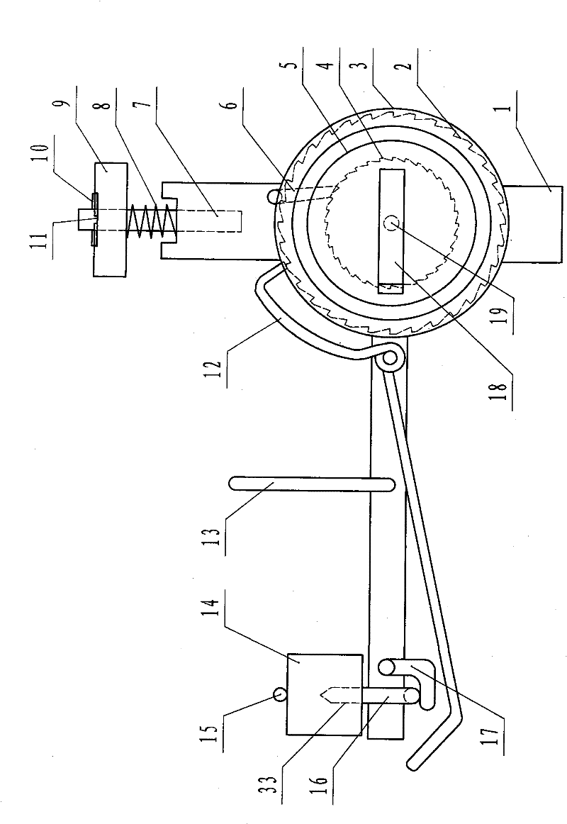 Automatic fishing device and automatic fishing rod