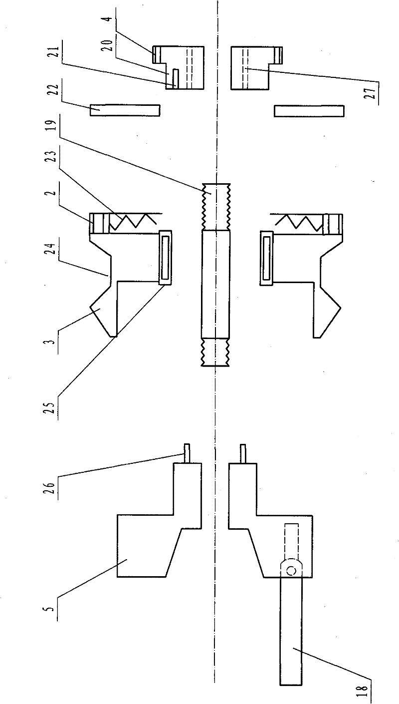 Automatic fishing device and automatic fishing rod